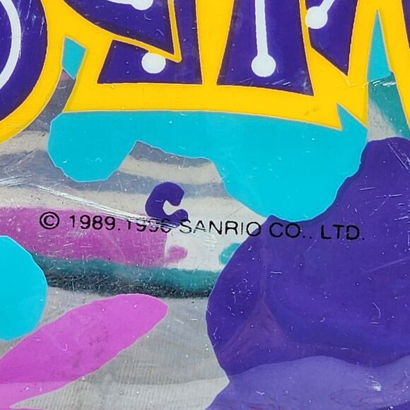 Sanrio Vintage 1996 Pochacco Transparent Beach Duffle Weekender Bag RARE HTF - Picture 10 of 16